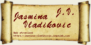Jasmina Vladiković vizit kartica